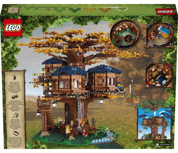 LEGO IDEAS 21318 Domek na drzewie - 524435 - zdjęcie 2